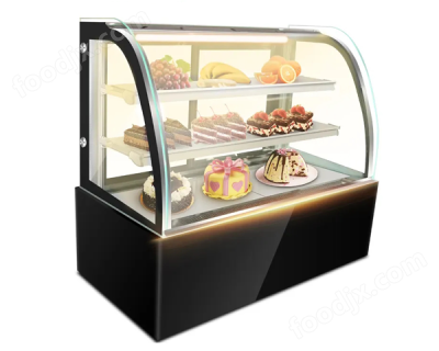 弧形蛋糕展示柜
